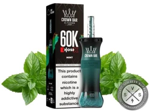 AL FAKHER CROWN BAR E-HOSE X 6MG PUFFS DISPOSABLE