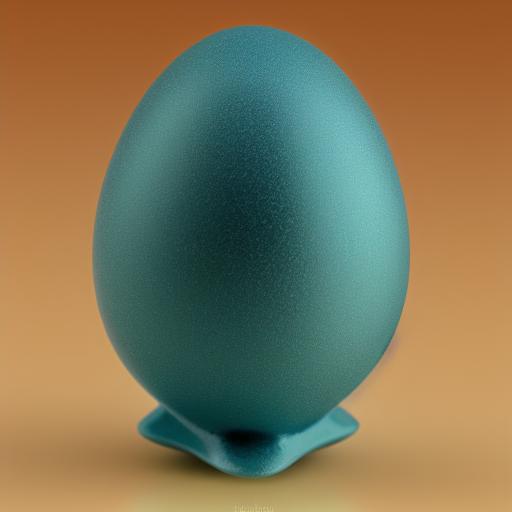 AL BELL SHAPE PERC TREE EGG (AL2020 TEAL )