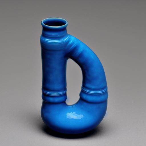 CERAMIC WATER PIPE (AL 5047 BLUE)