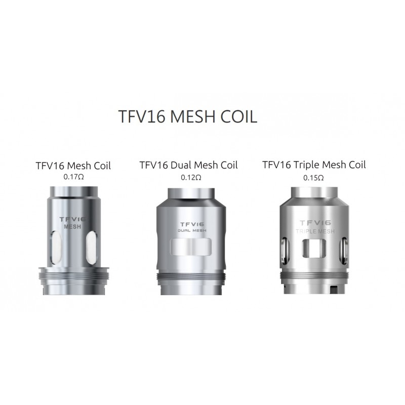 SMOK TFV16 TRIPLE Mesh Coils