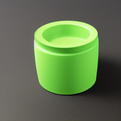 RESIN ASHTRAY GREEN (FDX 5073)