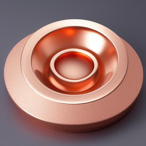 ROSE GOLD ASHTRAY ( ALXA159RO)