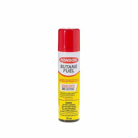 RONSON BUTANE FUEL 75ML