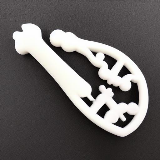 SILICONE WHITE HAIR NINJA KEY