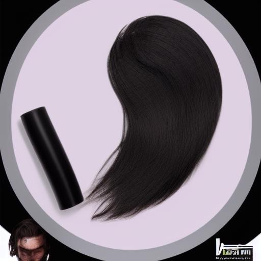 SILICONE BLACK HAIR NINJA ( SL5068)